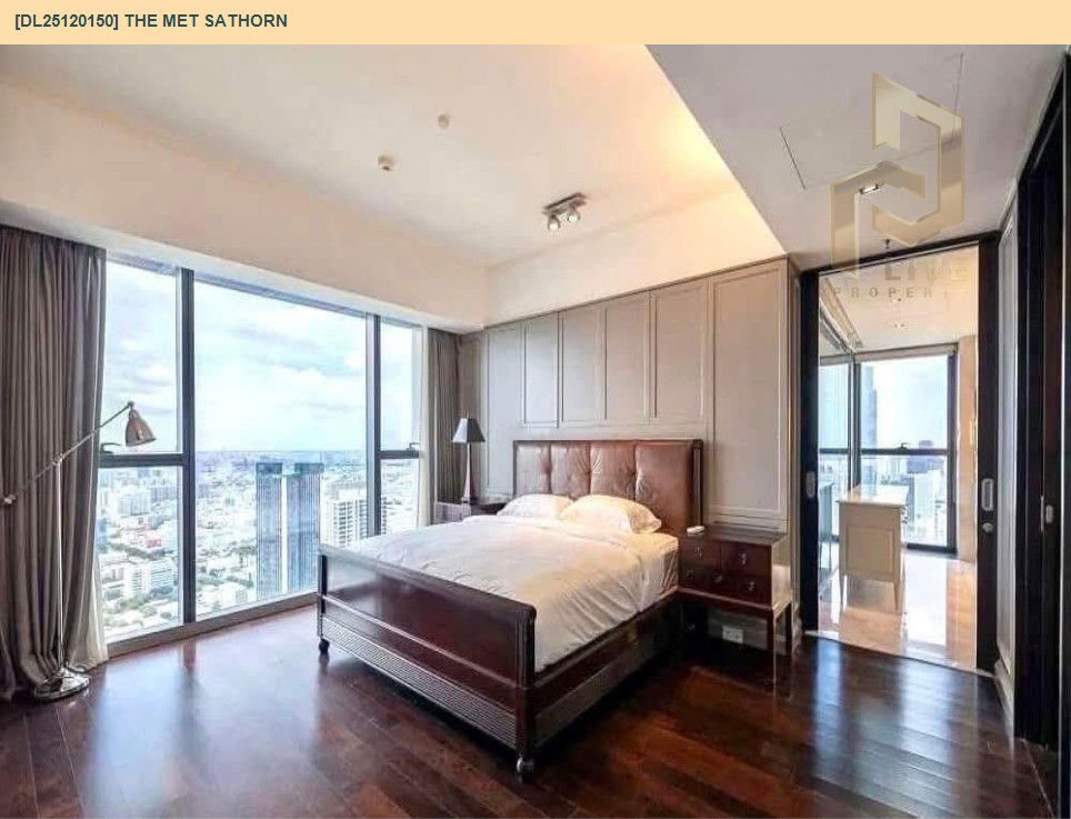 รูป DL25120150 ให้เช่าคอนโด เดอะ เม็ท สาทร (The Met Sathorn) ใกล้ BTS ช่องนนทรี พร้อมเข้าอยู่ โทรด่วน 0653619502 LineID @534wlwof - รูปที่ 3/21