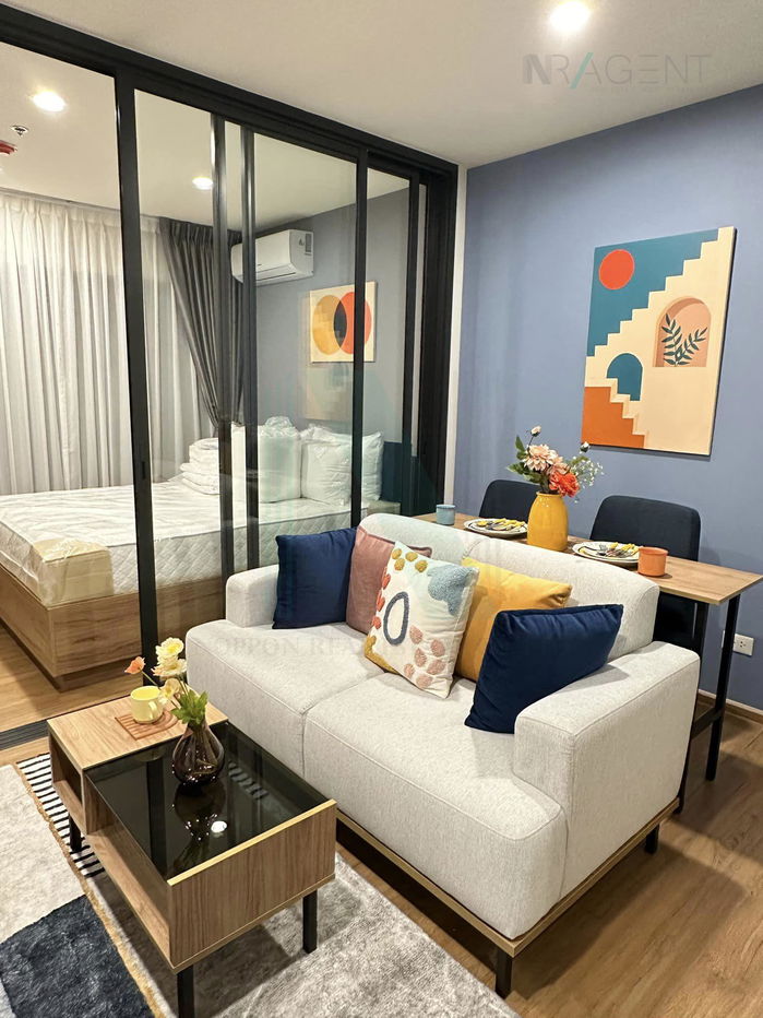 picture 🚩 For Rent Condo THE LINE VIBE PHAHONYOTHIN Building 1, Floor 20,1 bed room, Room size 32.00 sqm - 3/8