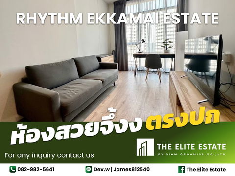 🔑✨ Exclusive Offer – Fully Furnished Condo at RHYTHM EKKAMAI ESTATE