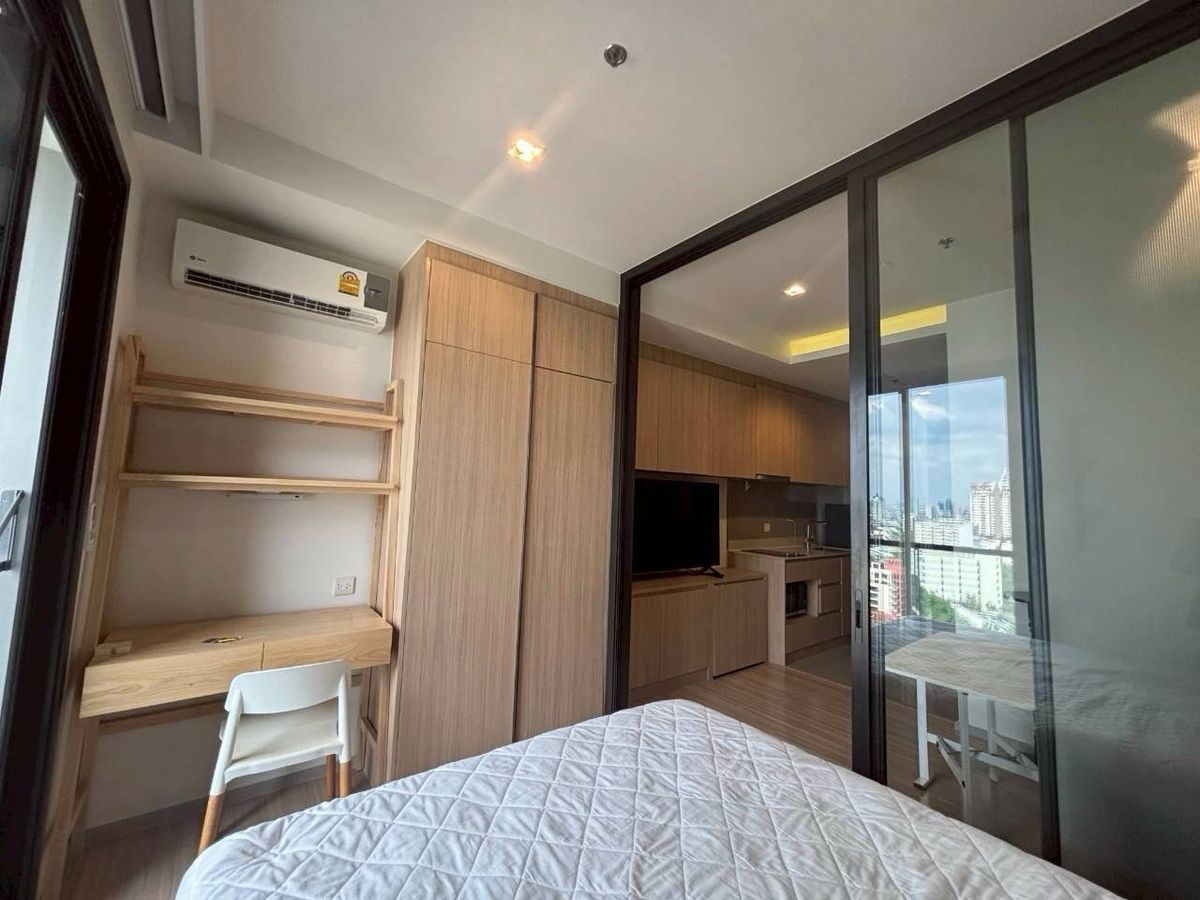 รูป M Jatujak 1ห้องนอน/1ห้องน้ำ ชั้น16 ขนาด 28 ตร.ม ห้องว่างพร้อมเข้าอยู่ - รูปที่ 1/8