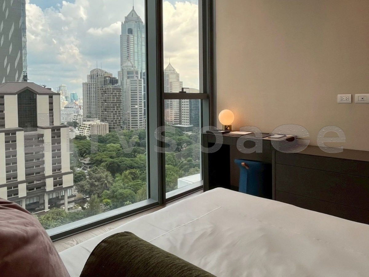 picture ▚ LE105ツ For Rent Scope Langsuan 1 Bed 83.68 Sqm!! ⭐ RARE ITEM Ultra Luxury, Global Designer Furnishings  - 6/6