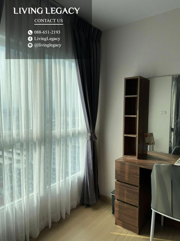 picture T6OG3F Condo For Rent Supalai Veranda Ramkhamhaeng 30 Sq.M. Floor 16 Building A line id : @livinglegacy - 6/7