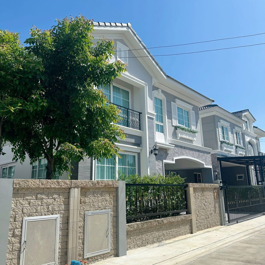 รูป 🏡 For Rent: บ้านเปล่า ใหม่เอี่ยม โครงการ Golden Neo Sukhumvit - Lasalle (สุขุมวิท 113) 4 ห้องนอน 3 ห้องน้ำ ทำเลดี - รูปที่ 2/16