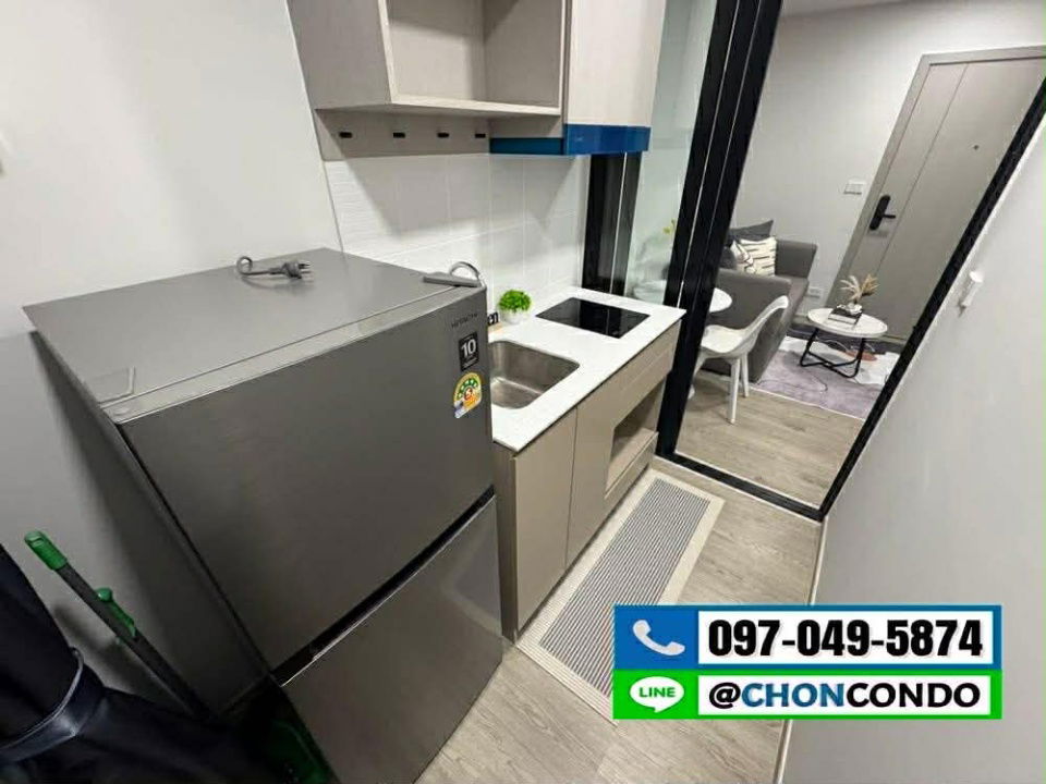 รูป Kave Coco บางแสน ชั้น5  ---------ห้องใหม่+ตกแต่งสวย--------Tel 097-049-5874 (Line: @choncondo มี@ด้วย) - รูปที่ 11/22