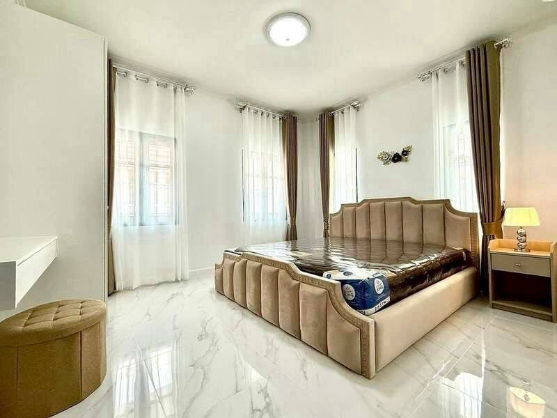 picture Pool villa for sale in Pattaya, fully furnished, Chaiyaphruek 2, near Jomtien Beach - 6/14