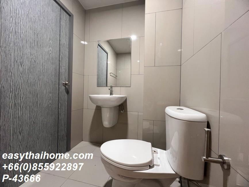 รูป P-43666 ให้เช่า คอนโด ริช พอยท์ @ บีทีเอส วุฒากาศ , Talat Phlu, Thon Buri, Bangkok พร้อมอยู่ ราคาถูก Line Id @easythaihome 085-592-2897 - รูปที่ 13/15