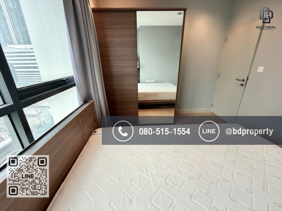 picture BESTDEAL FOR RENT CONDO“Ideo Mobi Rama 9” 2 bedroom Rental 23,000 THB /monthNear Phraram Kao 9 MRT Station 80 meters - 7/17