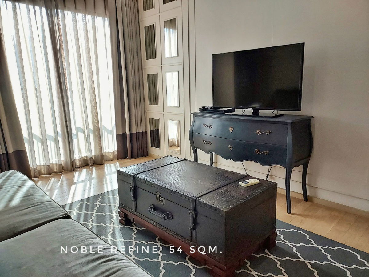 รูป 🎉For Rent-1 Bedroom at Noble Refine Sukhumvit26, Interior with modern style near to BTS Phrom phong station/Emquartier/Emporium - รูปที่ 3/17