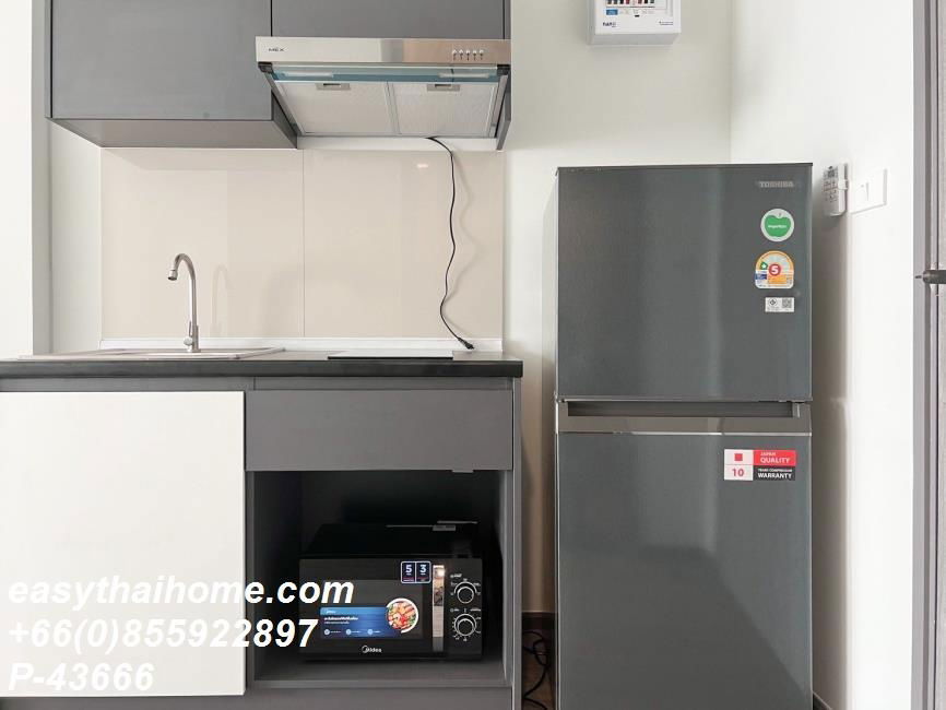 รูป P-43666 ให้เช่า คอนโด ริช พอยท์ @ บีทีเอส วุฒากาศ , Talat Phlu, Thon Buri, Bangkok พร้อมอยู่ ราคาถูก Line Id @easythaihome 085-592-2897 - รูปที่ 8/15