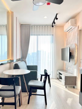NUE Noble Ratchada–Lat Phrao | High Floor 1BR, Newly Decorated, Ready to Move In