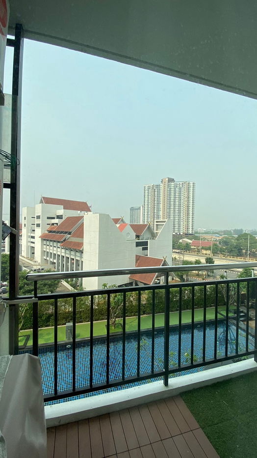 รูป 1-Bedroom, 46 sqm, fully furnished condo with pool view for rent. - รูปที่ 11/16