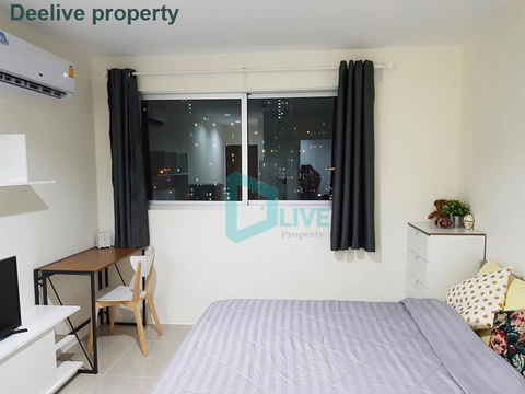 DL002106 Condo for rent, Asakan Place Srinakarindra near ARL Hua Mak, ready to move in, call urgently 0638692663 LineID @534wlwof