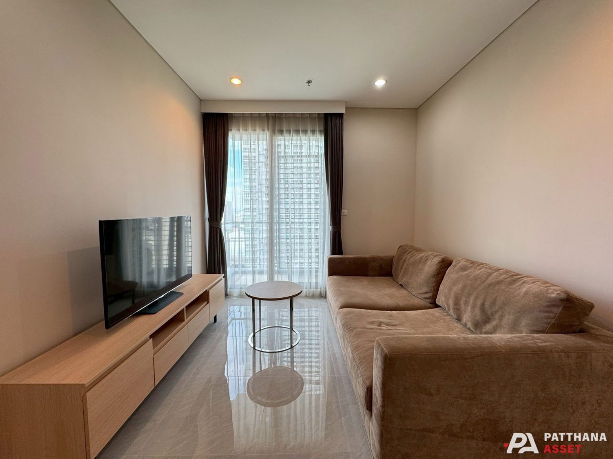 picture Villa Asoke 1 bedroom, beautiful room, fully furnished, in the heart of Asoke, near MRT Phetchaburi - 3/9
