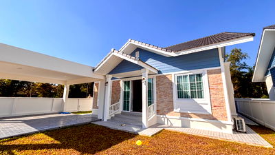 บ้านเดี่ยว เชียงใหม่ : ขายบ้านเดี่ยวชั้นเดียว  3 ห้องนอน  3 ห้องน้ำ  1 ห้องครัว  2 ที่จอดรถ