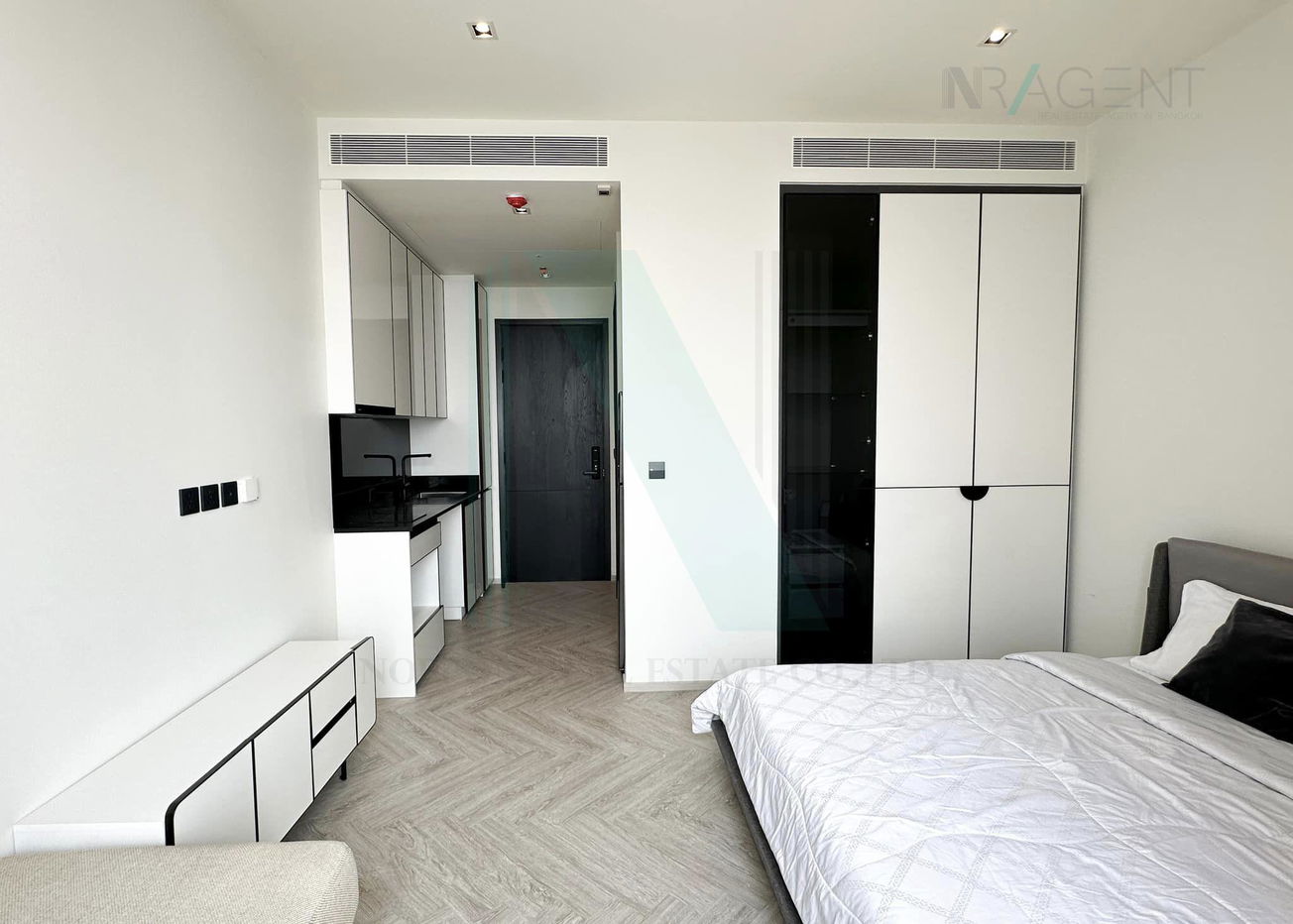 picture 📌 For rent condo CHAPTER CHAROENNAKHORN-RIVERSIDE Building B, Floor 35,Studio, Room size 25 sqm - 4/8