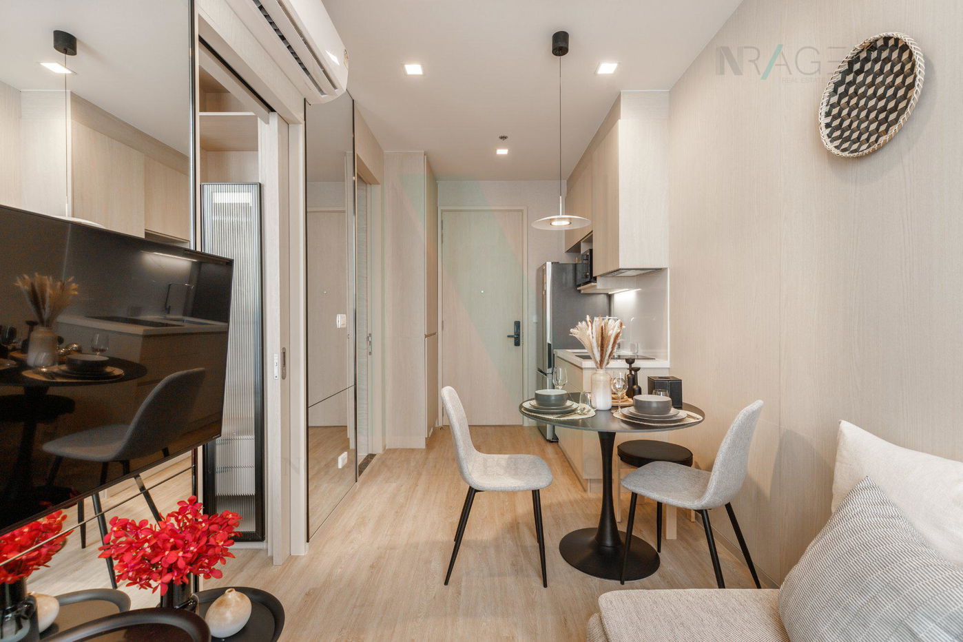 รูป 🎊 ให้เช่าคอนโด โนเบิล สเตท 39 อาคาร Y ชั้น 21 1 ห้องนอน ขนาด 30 ตรม ใกล้ เอ็มควอเทียร์ - รูปที่ 7/8