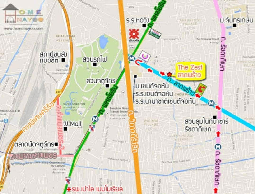 picture 🍀 For Rent The Zest Ladprao 🍀 Add Line ID: @zcondo (with@) 🔥 C4932 - 9/10