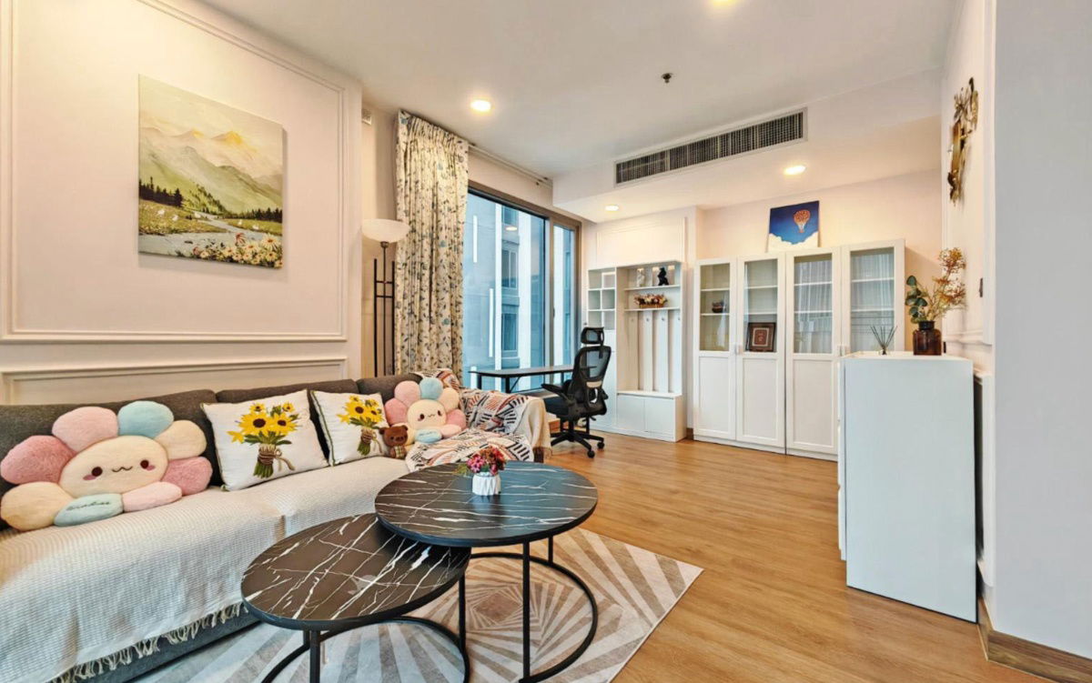 รูป ว่างพร้อมอยู่! Ceil. 1นอน 49ตร.ม. Line id: @pfagent - รูปที่ 3/9