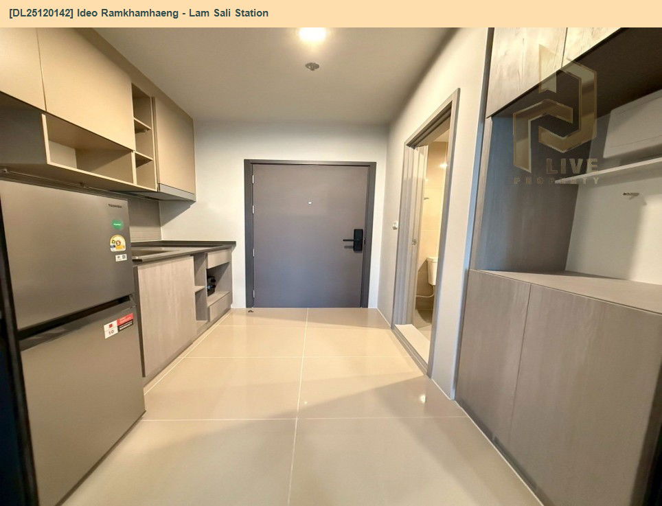 picture DL25120142 Condo for rent, Ideo Ramkhamhaeng - Lam Sali Station near ARL Hua Mak, ready to move in, call urgently 0638692663 LineID @534wlwof - 9/10
