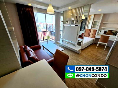 ขายคอนโด : Prive condo Bangsaen ชั้น5 บางแสน ชลบุรี -----------------Tel 097-049-5874 (Line: @choncondo มี@ด้วย)