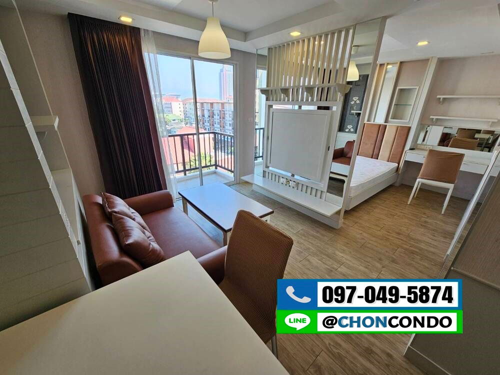 รูป Prive condo Bangsaen ชั้น5 บางแสน ชลบุรี -----------------Tel 097-049-5874 (Line: @choncondo มี@ด้วย) - รูปที่ 1/11