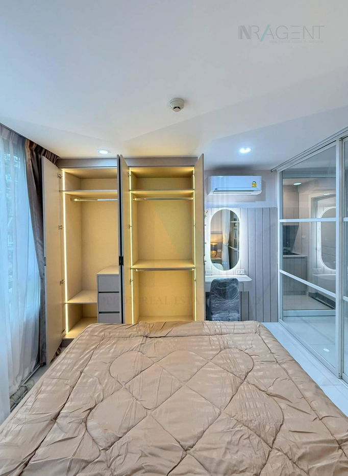 รูป ให้เช่าคอนโด อิลีเม้นท์ ศรีนครินทร์ อาคาร 2 ชั้น 2 1 ห้องนอน ขนาด 37.00 ตรม ใกล้ ตลาดรถไฟศรีนครินทร์ - รูปที่ 7/8