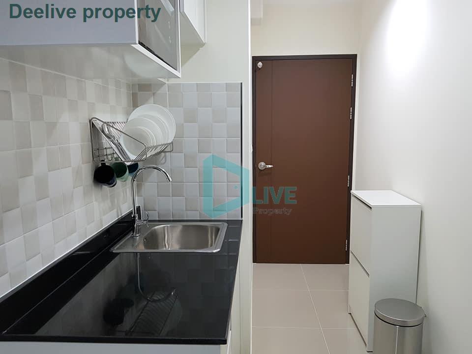 picture DL002106 Condo for rent, Asakan Place Srinakarindra near ARL Hua Mak, ready to move in, call urgently 0638692663 LineID @534wlwof - 3/8