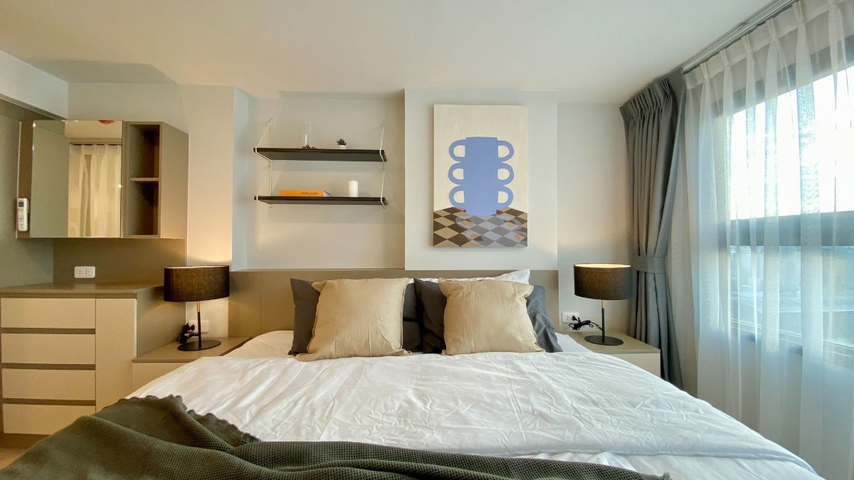 picture WS5984 🍀 IDEO Rama 9-Asoke 🚄 MRT Rama 9 only 450 meters, rent only 45,000 baht/month - 8/18