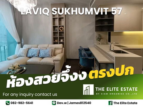 🔑✨ Exclusive Offer – Fully Furnished Condo at Laviq Sukhumvit 57