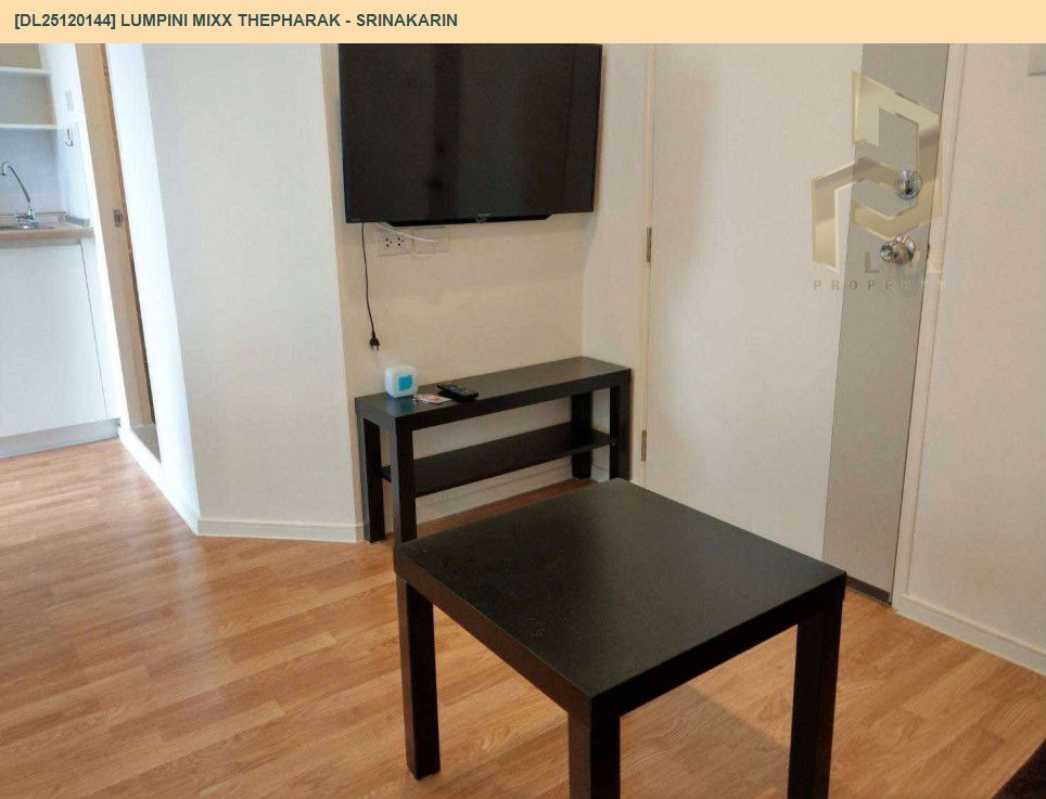 picture DL25120144 Condo for rent, Lumpini Mixx Thepharak - Srinakarin near -, ready to move in, call urgently 0638692663 LineID @655ebbvc - 4/8