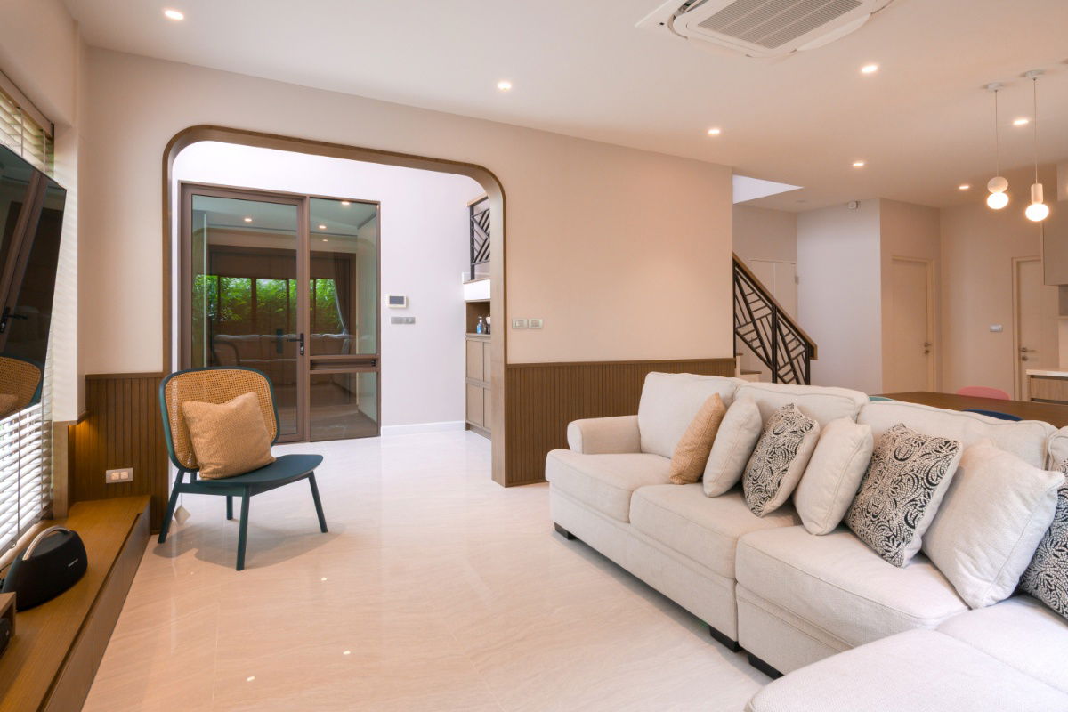 รูป ขายบ้านเดี่ยวบุราสิริ วัชรพล เฟส 2 บ้านใหม่มาก พื้นที่ 101.40 ตร.ว. เฟอร์นิเจอร์และเครื่องใช้ไฟฟ้าครบ พร้อมเข้าอยู่ - รูปที่ 12/28