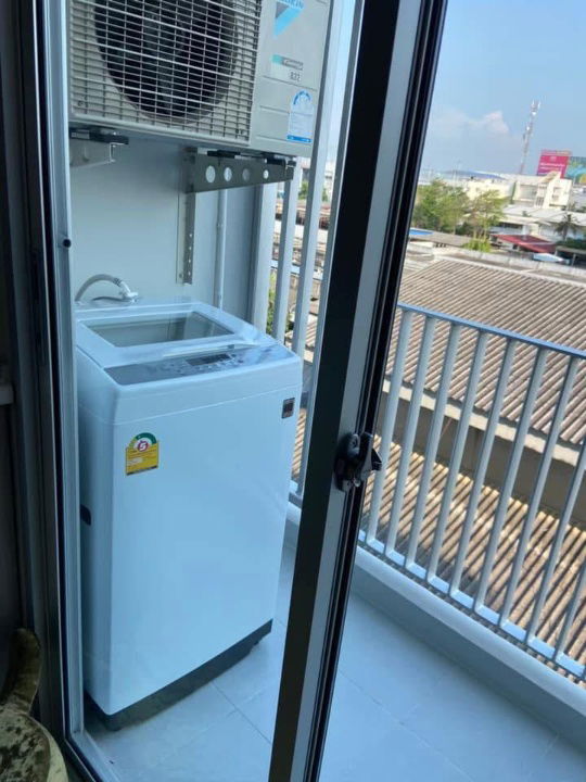 รูป ให้เช่าบีคอนโด พหลโยธิน ตึก A ชั้น5 ห้อง 30 ตรม.เฟอร์ มีเครื่องซักผ้า ใกล้ ม.กรุงเทพ (TR1213) - รูปที่ 10/10