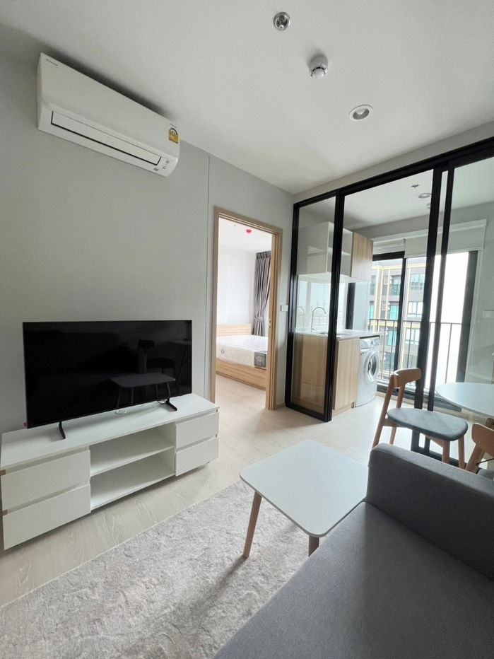 รูป ให้เช่า นิว คอนเน็กซ์ คอนโด ดอนเมือง ตึก C 25 ตร.ม.ห้องใหม่ เฟอร์ครบ มีเครื่องซักผ้า ใกล้สนามบิน (TR1216) - รูปที่ 2/10