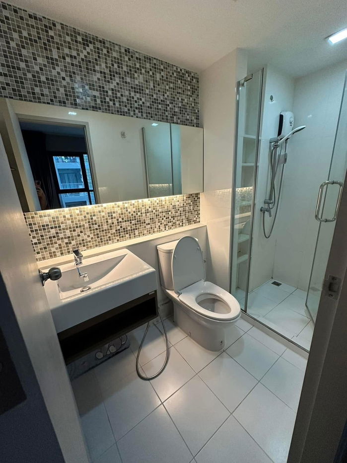 รูป ให้เช่า ✨ Aspen Lasalle ✨ เฟอร์นิเจอร์ และ เครื่องใช้ไฟฟ้าครบ ใกล้ MRT ศรีลาซาล - รูปที่ 9/11