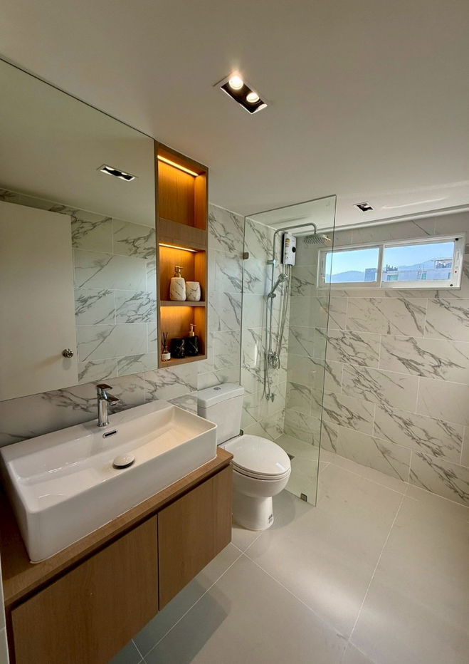 picture For Sale: Ruankham Tower – 2 Bedrooms, 1 Bathroom, 60 sq.m., 5th Floor, 180-Degree View (ID:1281CS) - 16/17