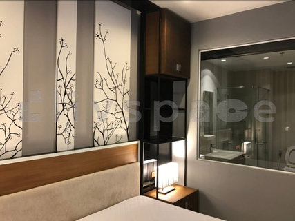 รูปภาพ ▚ LD271ツ For Rent Villa Ratchathewi 1 Bed Duplex 2 Baths! ⭐ High Floor, Custom Built-in 38k Near BTS Ratchathewi 