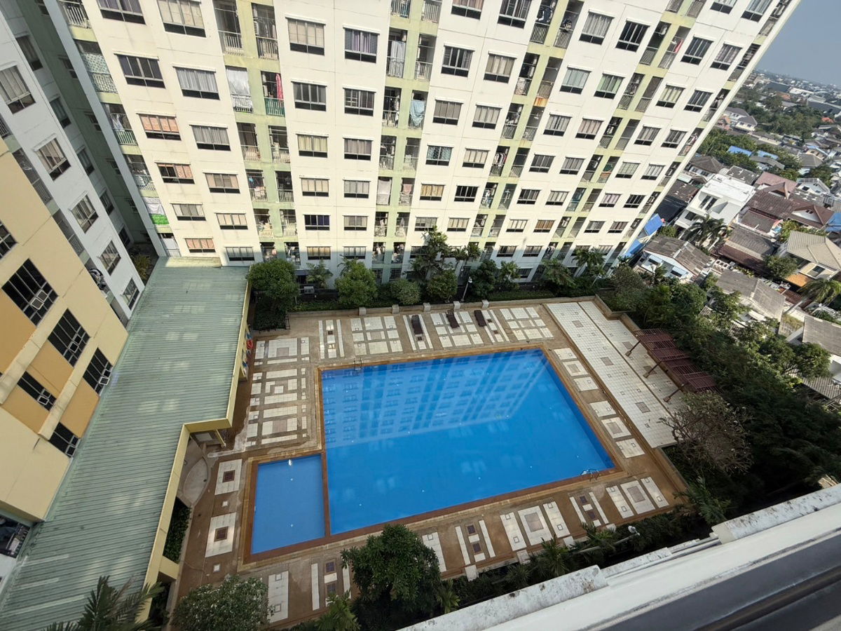 รูป วิวสระ💎💚ลุมพินี วิลล์ รามอินทรา หลักสี่💚💎ใกล้เซ็นทรัลรามอินทรา , มหาลัยเกริก และรถไฟฟ้าสายสีชมพู🩷 - รูปที่ 21/21