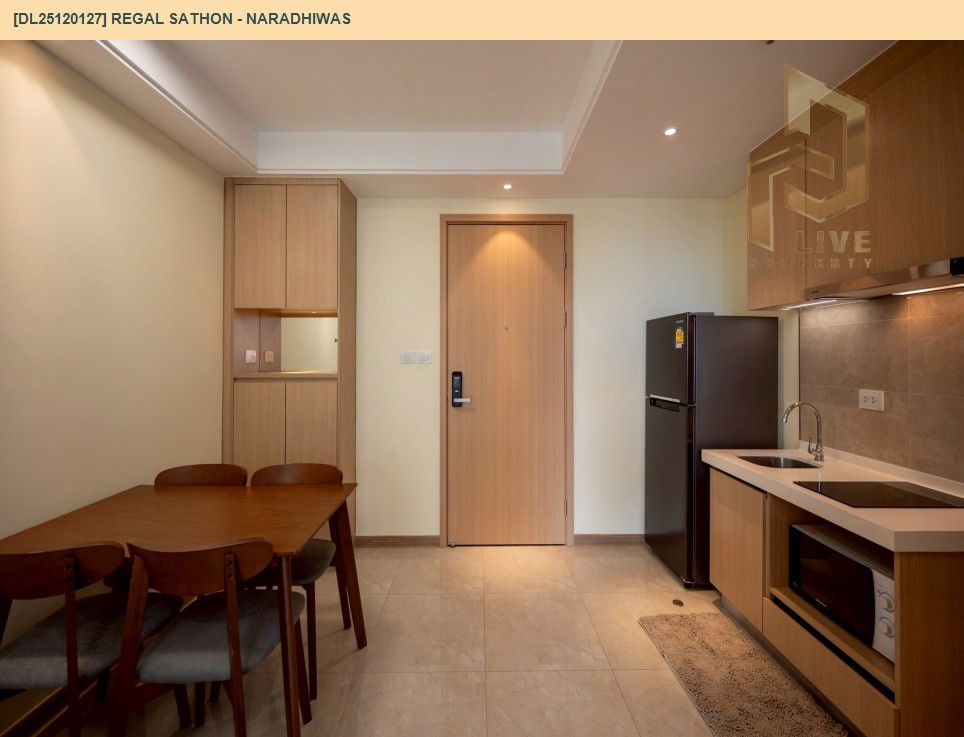 picture DL25120127 Condo for rent, Regal Sathon - Naradhiwas near -, ready to move in, call urgently 0638692663 LineID @534wlwof - 10/13