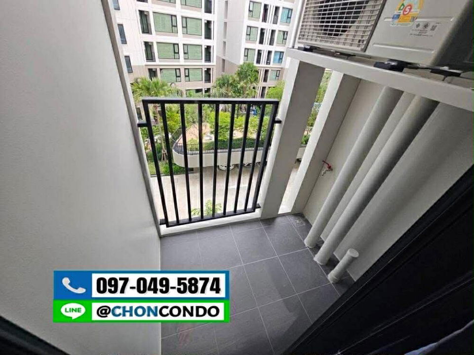 รูป Kave Coco บางแสน ชั้น5  ---------ห้องใหม่+ตกแต่งสวย--------Tel 097-049-5874 (Line: @choncondo มี@ด้วย) - รูปที่ 16/22