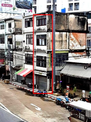 อาคารพาณิชย์ ถนนพหลโยธิน : ขายตึกแถว/อาคารพาณิชย์ 3.5 ชั้น ใกล้ ม.ศรีปทุม บางเขน ติดรถไฟฟ้า สถานีบางบัว