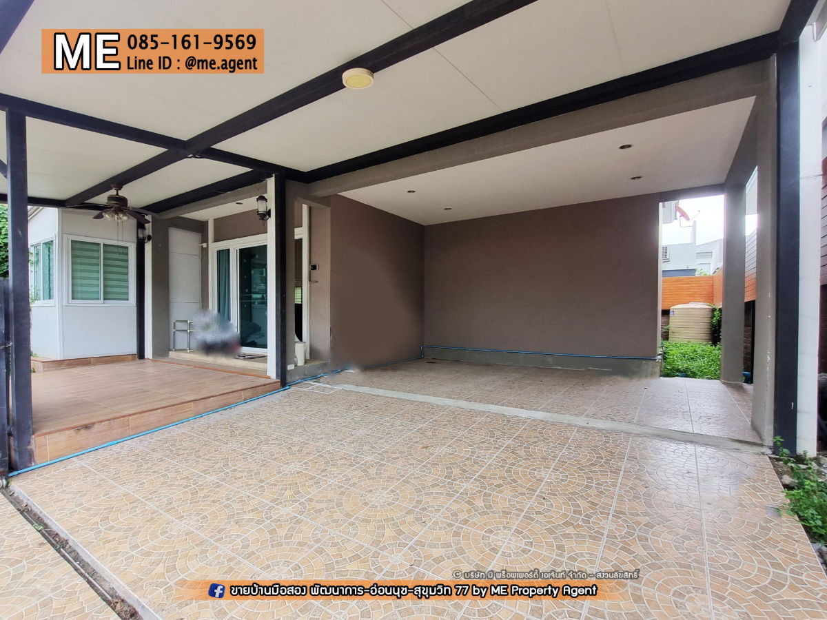 picture For Sale Single House Passorn Prestige Luxe Pattanakarn 44 near Airport Link Ramkhamhaeng, call 064-954-9619 (BD18-45) - 3/24