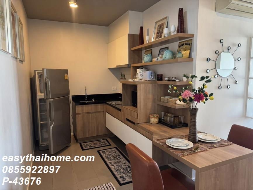 รูป  P-43676 ให้เช่า คอนโด บลอคส์ 77 แขวงพระโขนงเหนือ เขตวัฒนา กรุงเทพมหานคร พร้อมอยู่ ราคาถูก Line Id: @easythaihome 085-592-2897 - รูปที่ 7/19