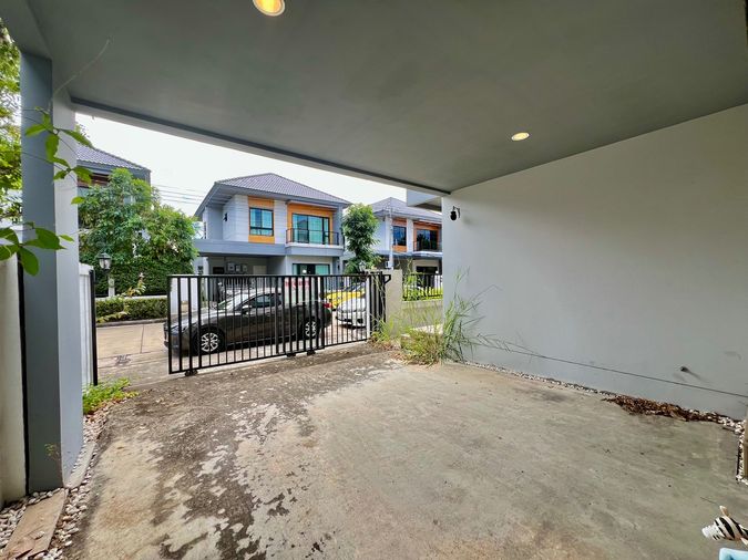 3-bed house for sale, 118 sqm, 42 sq wah, Sena Park Ville Ramindra-Wongwaen