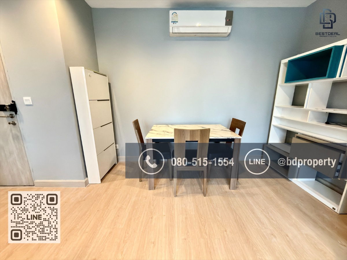 picture BESTDEAL FOR RENT CONDO“Ideo Mobi Rama 9” 2 bedroom Rental 23,000 THB /monthNear Phraram Kao 9 MRT Station 80 meters - 4/17