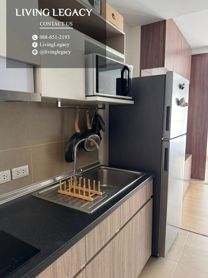 picture T6OG3F Condo For Rent Supalai Veranda Ramkhamhaeng 30 Sq.M. Floor 16 Building A line id : @livinglegacy - 5/7