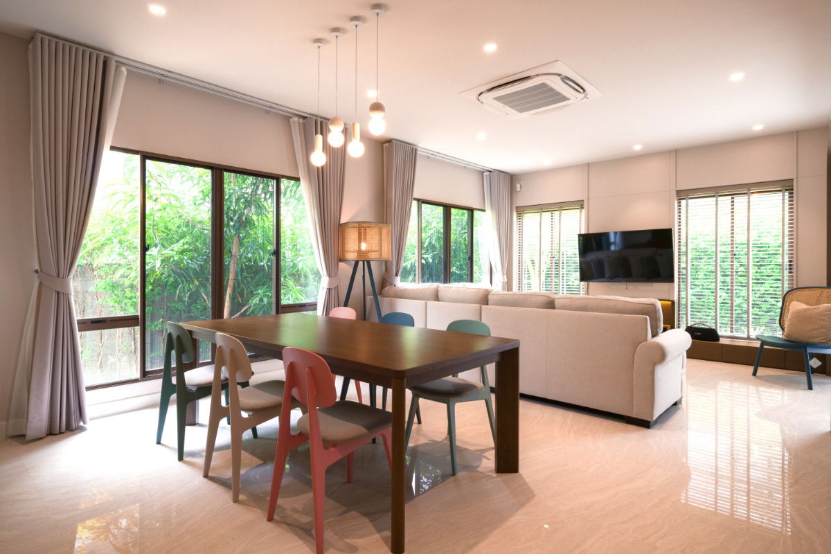 รูป ขายบ้านเดี่ยวบุราสิริ วัชรพล เฟส 2 บ้านใหม่มาก พื้นที่ 101.40 ตร.ว. เฟอร์นิเจอร์และเครื่องใช้ไฟฟ้าครบ พร้อมเข้าอยู่ - รูปที่ 14/28