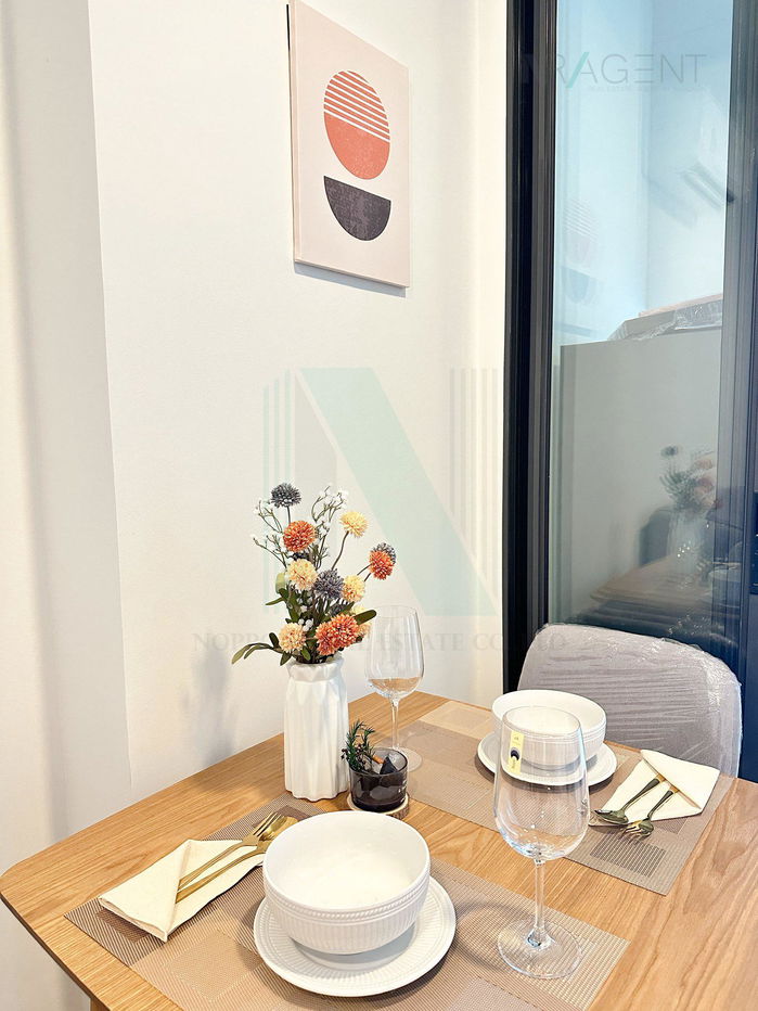 picture ð For Rent Condo CHEWATHAI KASET-NAWAMIN Building 1, Floor 8,1 bed room, Room size 28 sqm - 1/8