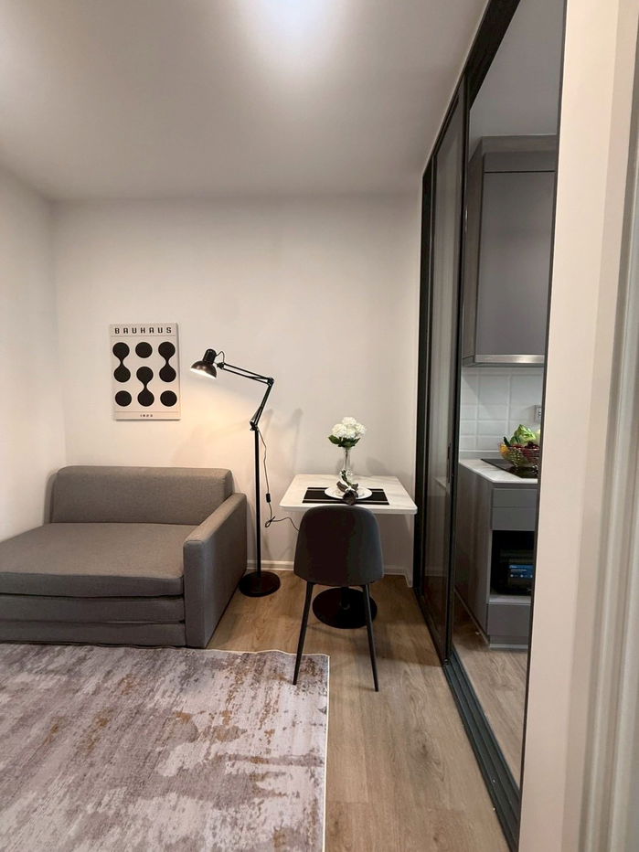 picture For rent 📍 Modiz Rhyme Ramkhamhaeng 📍 Fully furnished and equipped, near MRT Ramkhamhaeng - 5/9