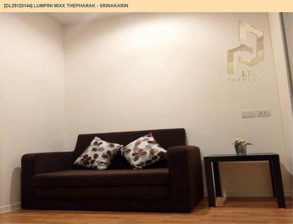 picture DL25120144 Condo for rent, Lumpini Mixx Thepharak - Srinakarin near -, ready to move in, call urgently 0638692663 LineID @655ebbvc - 3/8