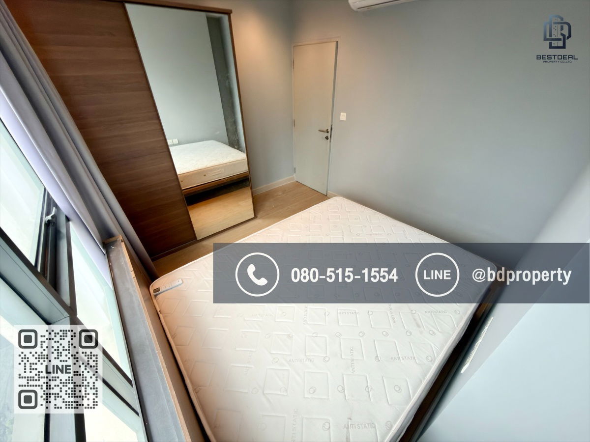 picture BESTDEAL FOR RENT CONDO“Ideo Mobi Rama 9” 2 bedroom Rental 23,000 THB /monthNear Phraram Kao 9 MRT Station 80 meters - 6/17